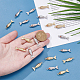 20Pcs 2 Colors Brass Pendants&nbsp;KK-ME0003-46A-3