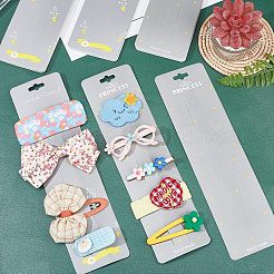 64 Pcs 2 Styles Paper Hair Clip Display Cards&nbsp;CDIS-NB0001-16