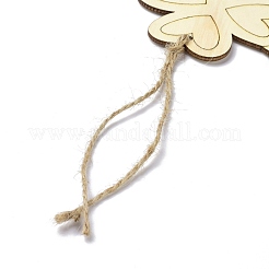 DIY Shamrock Wreath Unfinished Wooden Ornaments Blank Wooden Embellishments&nbsp;WOOD-C009-01