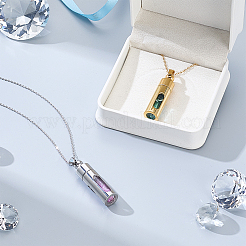 2Pcs 304 Stainless Steel Perfume Bottle Pendants&nbsp;DIY-PH0036-95