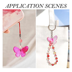 100Pcs 4 Styles  Acrylic with Plastic Imitation Pearl Beads&nbsp;OACR-TA0002-88