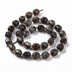 Natural Fluorescent Syenite Rock(Glow under UV Light) Beads Strands&nbsp;G-G990-F01