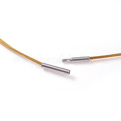 Steel Wire Necklace Making&nbsp;MAK-I011-08