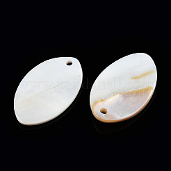 Natural Freshwater Shell Pendants&nbsp;SHEL-N026-214B-B01