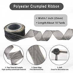 Polyester Crumpled Ribbon&nbsp;OCOR-TAC0035-12D