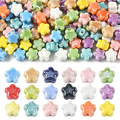 30Pcs Handmade Porcelain Bead&nbsp;PORC-YW0001-75