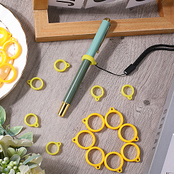 60Pcs 2 Style Silicone Pendant&nbsp;SIL-GF0001-43A