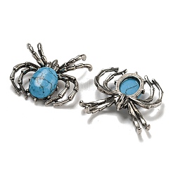Dyed Synthetic Turquoise Pendants&nbsp;G-G147-05AS-07