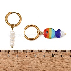 202 Stainless Steel Hoop Earrings&nbsp;EJEW-JE07422