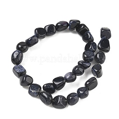 Synthetic Blue Goldstone Beads Strands&nbsp;GG-CBA9392-29