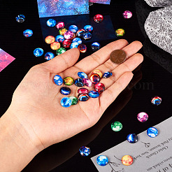 60Pcs 15 Style Glass Cabochons&nbsp;GLAA-TA0001-76
