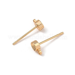 SHEGRACE Brass Stud Earring Findings&nbsp;XGRQ58470-769G