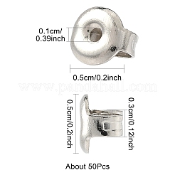 50Pcs Iron Ear Nuts&nbsp;IFIN-FS0001-55