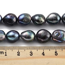 Dyed Natural Cultured Freshwater Pearl Beads Strands&nbsp;PEAR-P062-36C
