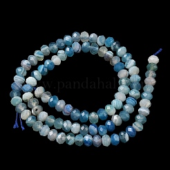 Natural Banded Agate Beads Strands&nbsp;G-D344-A34-06