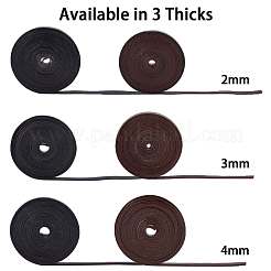 Flat Cowhide Leather Cord&nbsp;WL-GF0001-09D-03