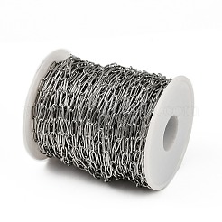 304 Stainless Steel Cable Chains&nbsp;CHS-S011-03B-P