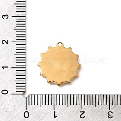 304 Stainless Steel Enamel Pendants&nbsp;STAS-B113-11G-02