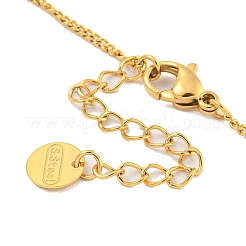 304 Stainless Steel Cable Chain Necklaces&nbsp;NJEW-P311-03C-G