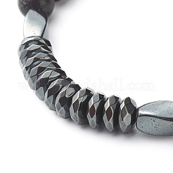 Energy Power Cross Beads Stretch Bracelets Set for Men Women&nbsp;BJEW-JB06891