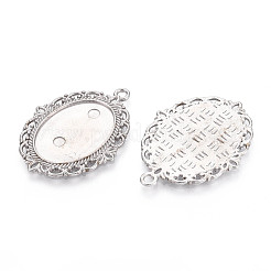 Non-Tarnish 304 Stainless Steel Pendant Cabochon Settings&nbsp;X-STAS-N114-02P