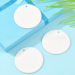Porcelain Blank Big Pendants&nbsp;PORC-PW0001-100