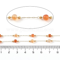 Natural Agate Link Chains&nbsp;CHS-C012-01G