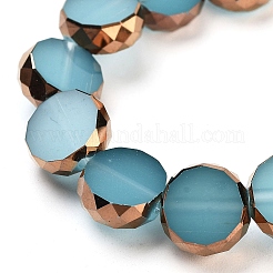 Imitation Jade Glass Beads Strands&nbsp;GLAA-H032-03-03