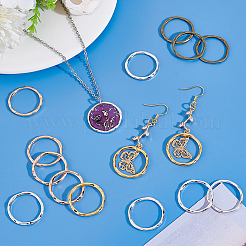 120Pcs 4 Colors Alloy Linking Rings&nbsp;FIND-PH0027-48