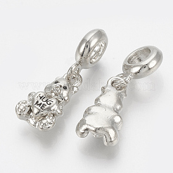 Alloy Doll European Dangle Charms&nbsp;LS-X-MPDL-Q209-081P
