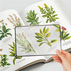 8Pcs PVC Page Magnifying Bookmarks&nbsp;AJEW-SP0002-33