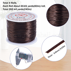 4 Rolls Flat Elastic Crystal String&nbsp;EW-SC0001-05B