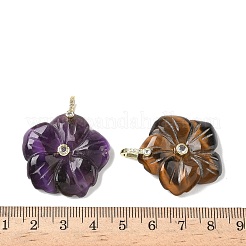 Natural & Synthetic Mixed Gemstone Pendants&nbsp;G-B151-01
