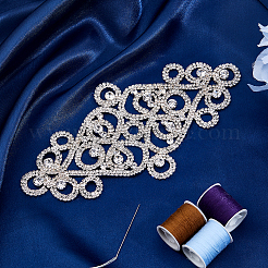 Brass Crystal Rhinestones Ornament Accessories for Chain Belts&nbsp;KK-WH0816-001