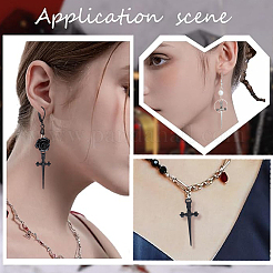 60Pcs 3 Colors Tibetan Style Alloy Pendant&nbsp;FIND-SC0007-50