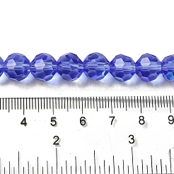 Electroplate Transparent Glass Beads Strands&nbsp;EGLA-A035-T10mm-L14