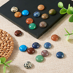 20Pcs Natural & Synthetic Mixed Gemstone Cabochons&nbsp;G-TA0002-76A