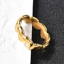 304 Stainless Steel Finger Ring&nbsp;RJEW-C125-01G
