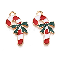 Christmas Theme Alloy Enamel Pendants&nbsp;ENAM-T020-10K