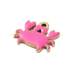 Ion Plating(IP) 201 Stainless Steel Charms&nbsp;STAS-A101-01A-02G