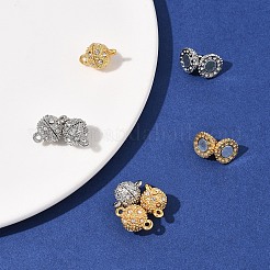 8 Sets 2 Colors Alloy Magnetic Clasps&nbsp;FIND-FS0003-55