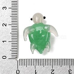 Handmade Lampwork Sea Turtle Sculpture Display Decorations&nbsp;LS-LAMP-K043-06