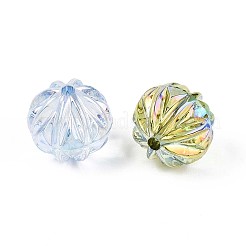 UV Plating Transparent Acrylic Beads&nbsp;TACR-N020-02