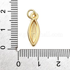 Brass Enamel Pendants&nbsp;KK-C106-08G