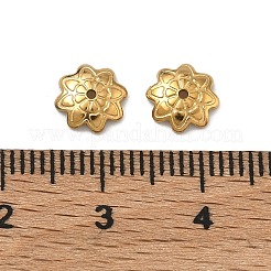 304 Stainless Steel Bead Caps&nbsp;STAS-P448-09D-G