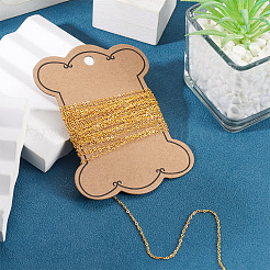 4M Soldered Brass Heart Chains&nbsp;CHC-TADJ0001-05G
