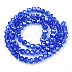 Electroplate Glass Beads Strands&nbsp;LS-EGLA-A034-T2mm-A32