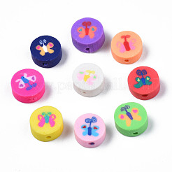 Handmade Polymer Clay Bead Strands&nbsp;CLAY-N006-77
