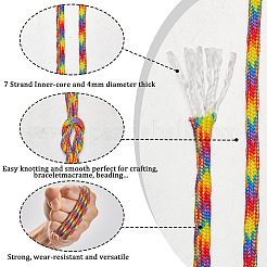 50M 7 Inner Cores Polyester & Spandex Cord Ropes&nbsp;RCP-SP0001-01B