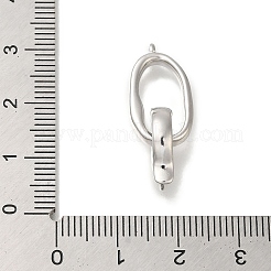 Brass Fold Over Clasps&nbsp;KK-H480-15P